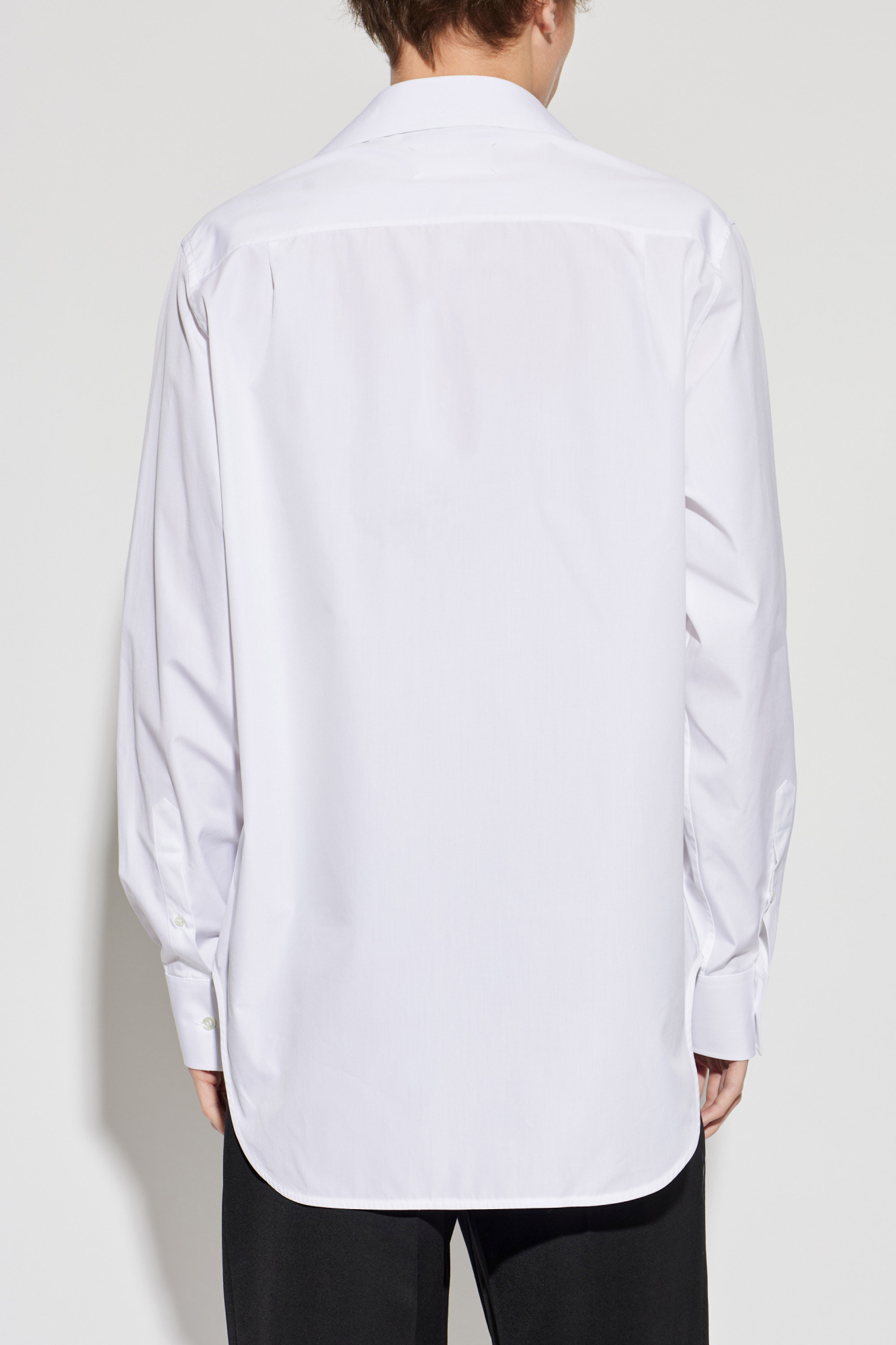 Maison Margiela Oversized shirt with raw-edge finish | Men's | Vitkac